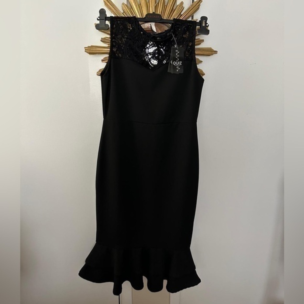 NWT Lace Quiz Dress Size 12